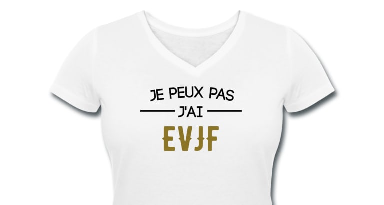 T shirt 2025 evjf pas cher